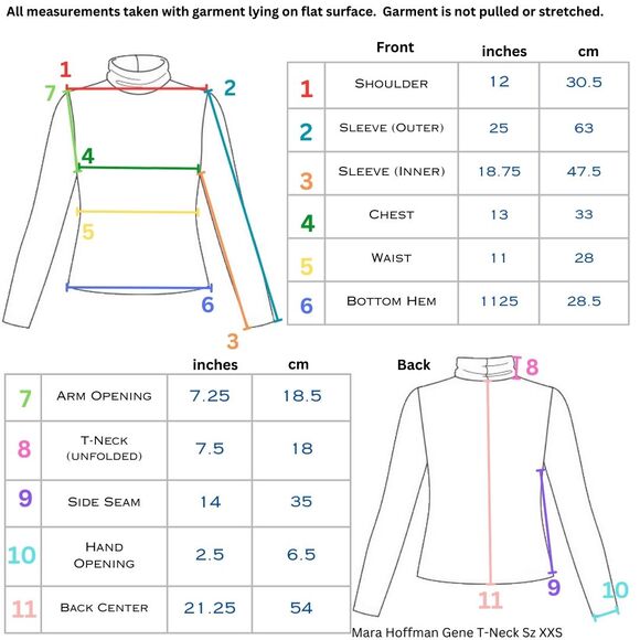 Mara Hoffman Climate+ Wool Pant & Turtleneck Sweater Black Camel Space Knit XXS - Picture 11 of 16